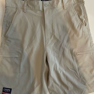 Chaps Men's Light Tan Cargo Shorts